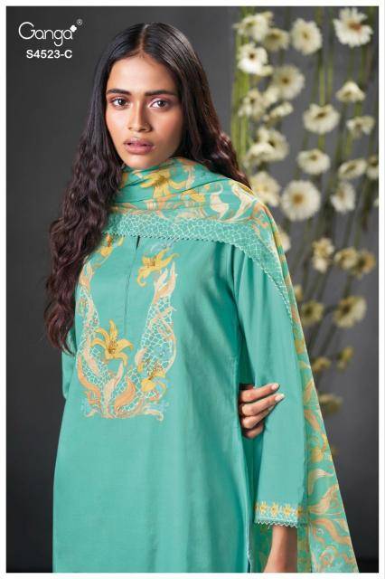 Ganga beryl 4523 Dress material suppliers in Pune